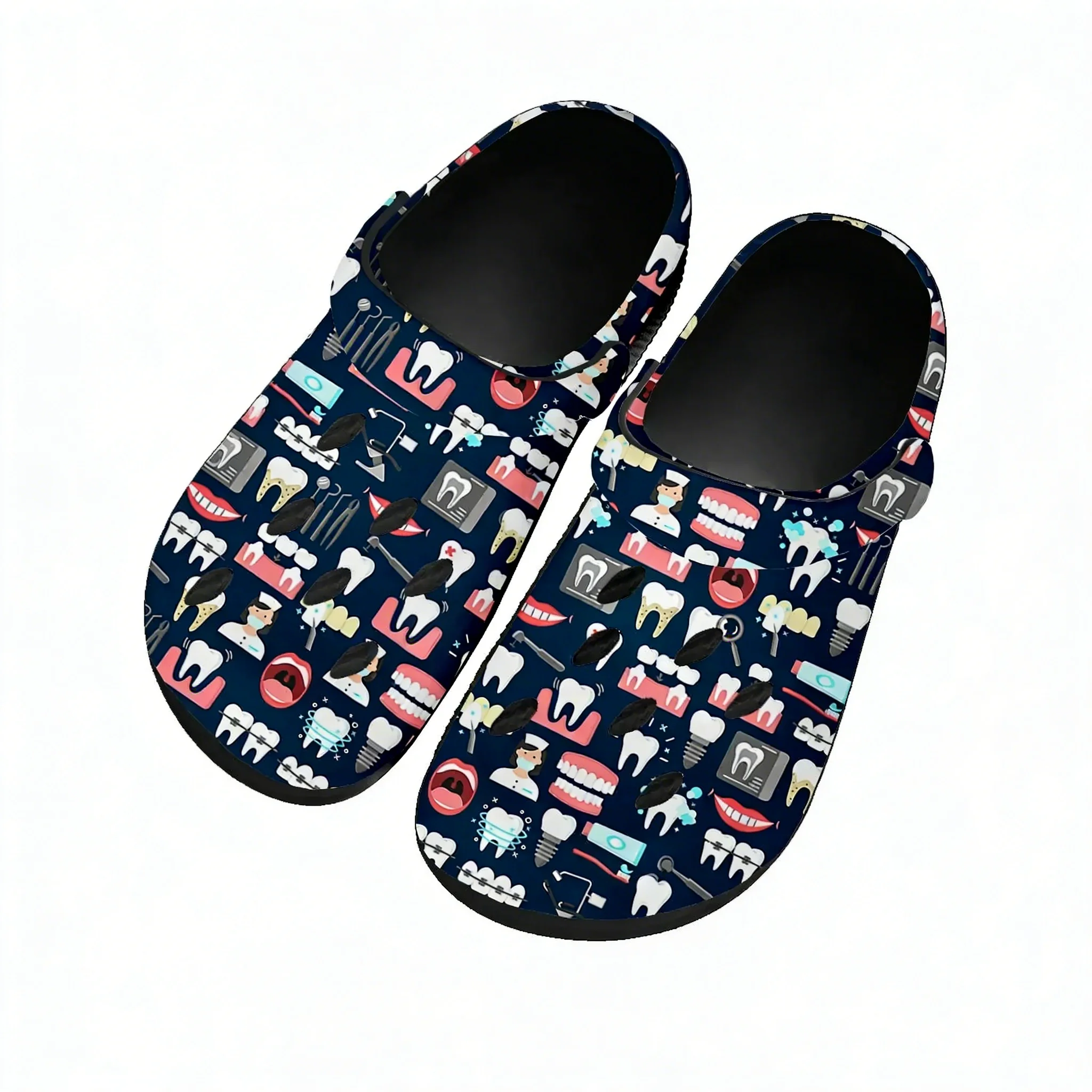 Women'S Shoes Clogs - Sandal Air Motif Kartun Dokter Gigi
