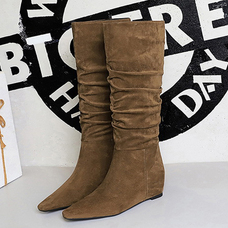 Knee High Boots Women - Sepatu Boots Wanita BIGTREE Desain Musim