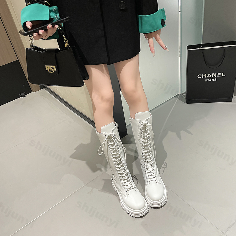 Sepatu Bot Wanita Model Knight - Knee High Boots Women ulasan dan harga