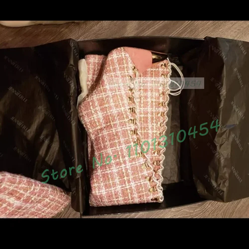 Sepatu bot hak tinggi kotak-ko - Sock Boot Women ulasan dan harga