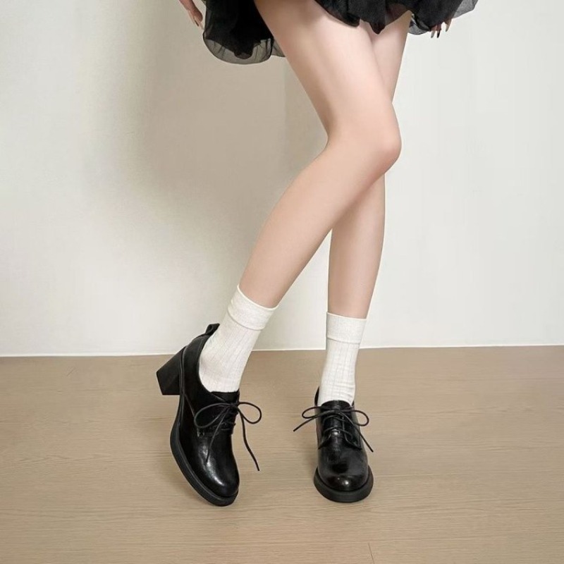Sepatu Oxford dengan Ujung Kot - Oxford Lace Up Women ulasan dan harga
