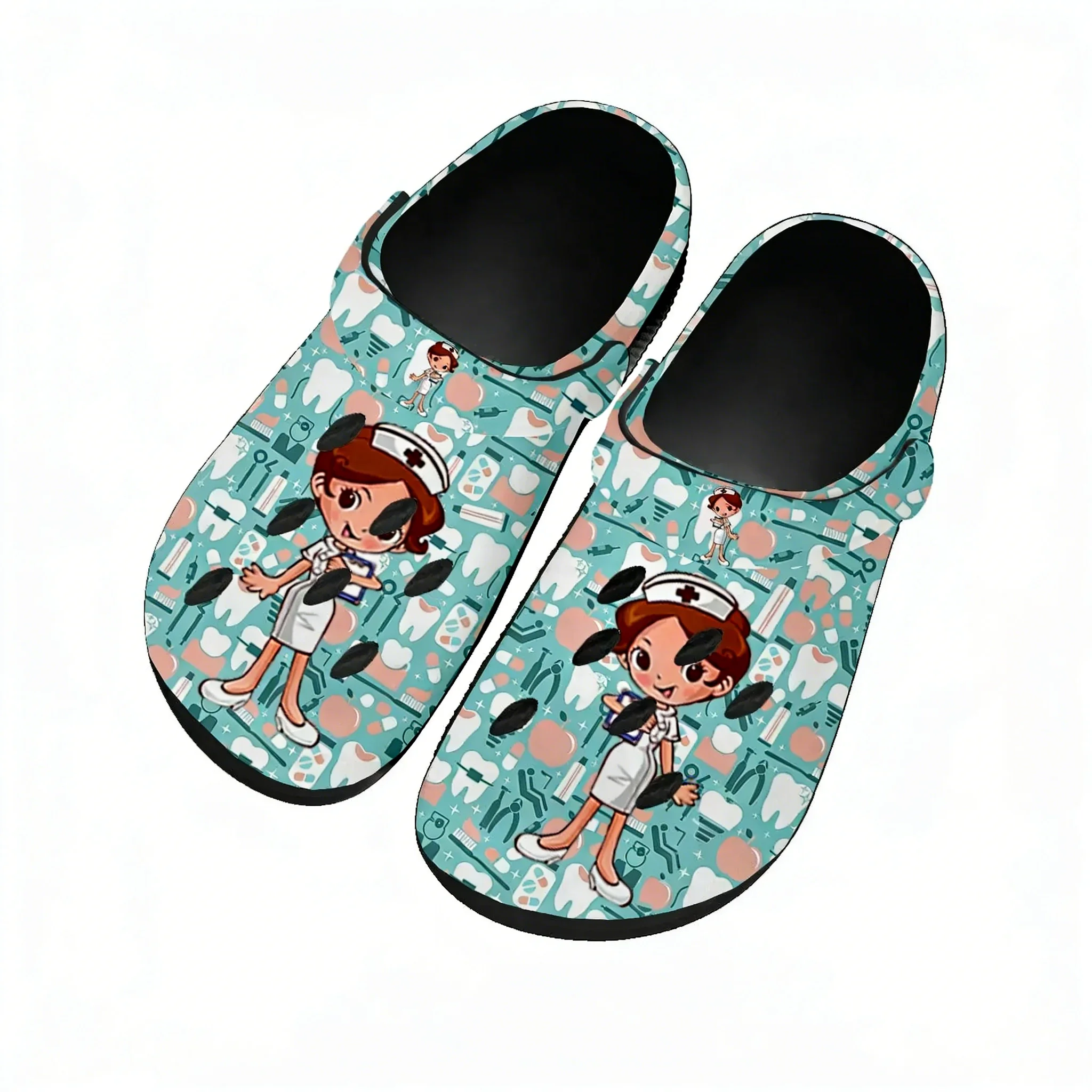 Sandal Air Motif Kartun Dokter - Women'S Shoes Clogs ulasan dan harga