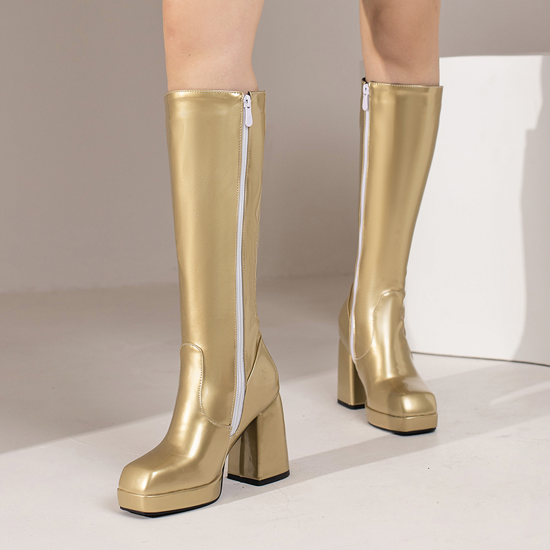 Sepatu bot panjang selutut unt - Knee High Boots Women ulasan dan harga