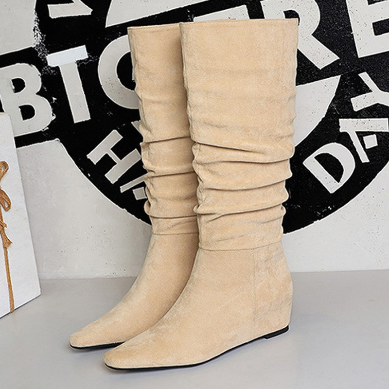 Sepatu Boots Wanita BIGTREE De - Knee High Boots Women ulasan dan harga